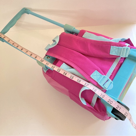 DISNEY PRINCESS ROLLING BACKPACK/LUGGAGE - Picture 5 of 14